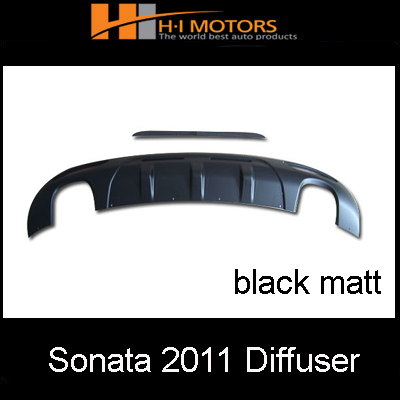 [ YF sonata 2010~ auto parts ] Dual diffuser black matt Made in Korea